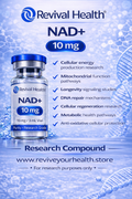 NAD+ 500mg (RUO) — Research-Grade Peptide | COA Verified